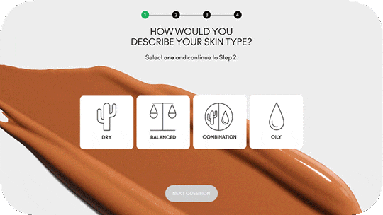 MEET YOUR FOUNDATION IN 4 SIMPLE STEPS